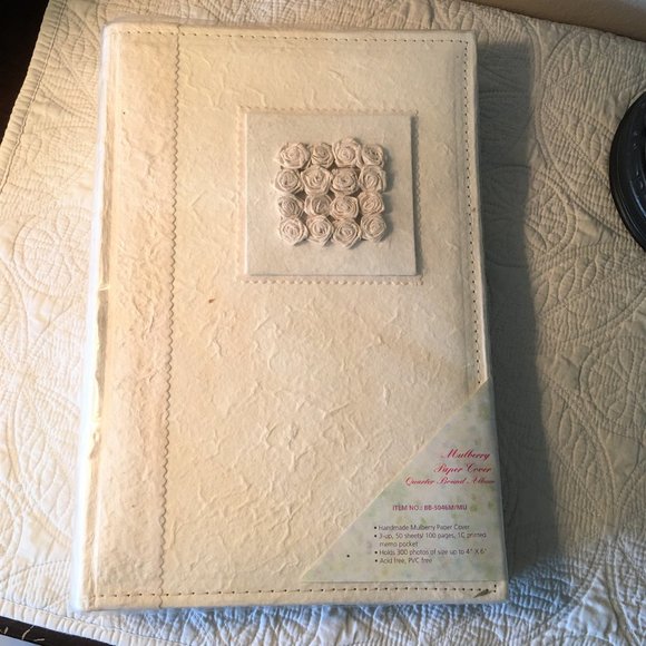 Other - Beautiful Handmade Mulberry Paper Photo Album